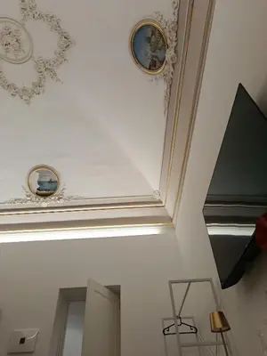 TV o dispositivi per l'intrattenimento presso Ursino inn camere e suite
