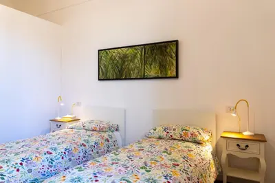Letto o letti in una camera di GuestHost - I Limuni di Mirabella Flat in Ortigia