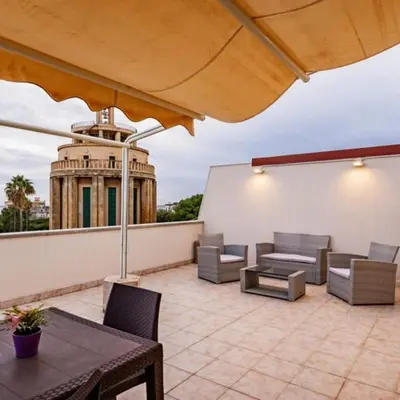 Area soggiorno di Agatocle Residence Ortigia