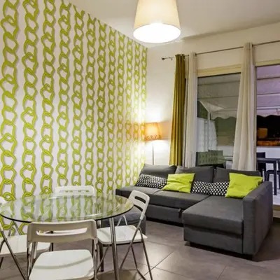 Area soggiorno di Agatocle Residence Ortigia
