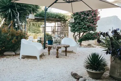 Giardino di Villa Hybla appartamento Medea
