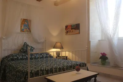 Letto o letti in una camera di Dimora d'epoca 