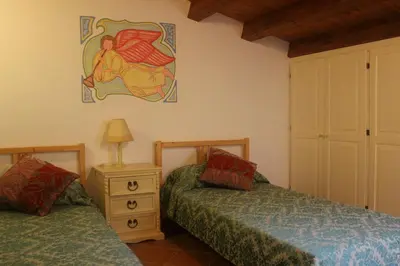 Letto o letti in una camera di Dimora d'epoca 