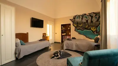 Letto o letti in una camera di Yore' s suite