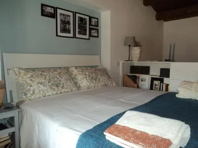 Letto o letti in una camera di Dimora Il Balcone Barocco