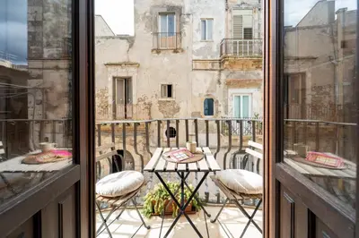 Balcone o terrazza di GuestHost - A-Mare Ortigia - Palazzo Candido