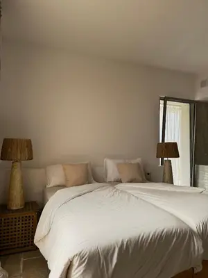 Letto o letti in una camera di Villa Loft a mare