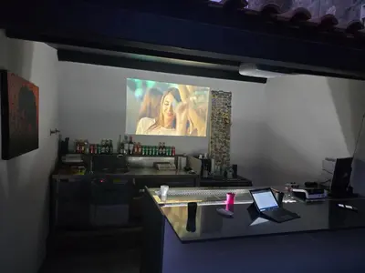 TV o dispositivi per l'intrattenimento presso Moonlight Etna B&B Catania