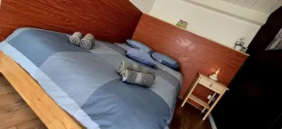 Letto o letti in una camera di Moonlight Etna B&B Catania