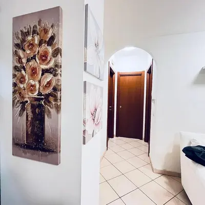 Letto o letti in una camera di Elisabeth home