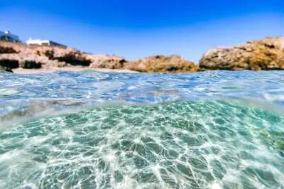 Paesaggio naturale nelle vicinanze della villa