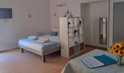 Letto o letti in una camera di Casa Turchese