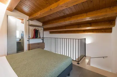 Letto o letti in una camera di Dimora Bufalefi