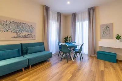 Area soggiorno di Appartamenti Santo Spirito by Made in Ortigia Apartments