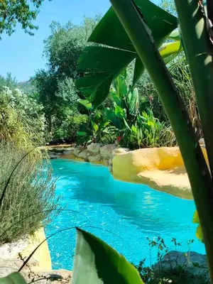 Paesaggio naturale nelle vicinanze di questo campeggio di lusso