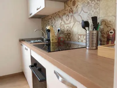 Cucina o angolo cottura di La casa del viaggiatore