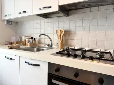 Cucina o angolo cottura di Brezza Marina Borgo Rio Favara