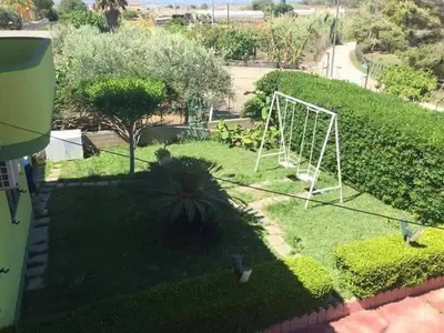 Giardino di Apartment in a villa with a relaxing pool