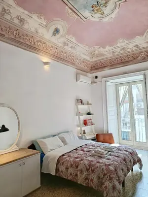 Letto o letti in una camera di Fresco Apartment with Terrace
