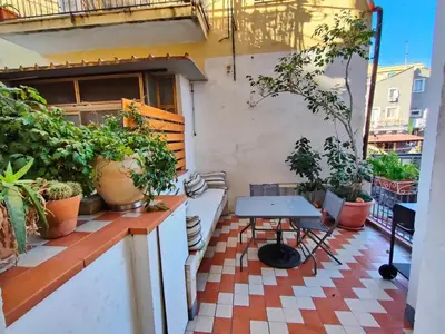 Balcone o terrazza di Fresco Apartment with Terrace