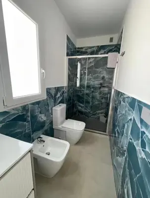 Bagno di Casa delle Antille vista mare