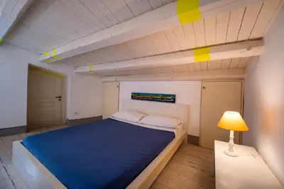 Letto o letti in una camera di Casa Sciuretta