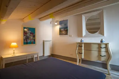 Letto o letti in una camera di Casa Sciuretta