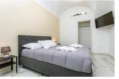 Letto o letti in una camera di Patryk & Toto Houses
