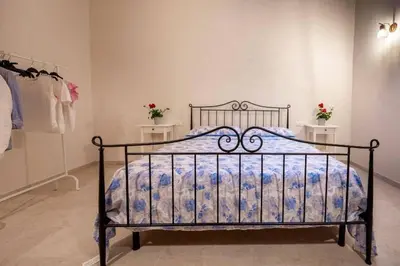 Letto o letti in una camera di Elegant detached house in the city center