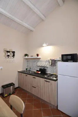 Cucina o angolo cottura di La Dimora di Teti