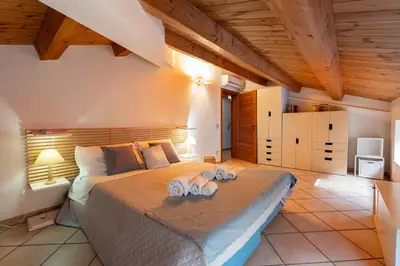 Letto o letti in una camera di Relais Villa Sofea