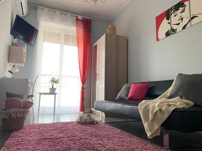TV o dispositivi per l'intrattenimento presso Vespro 1 Apartment