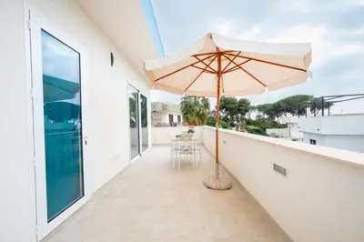 Balcone o terrazza di Villa Nereide Fontane Bianche - SiciliaVacanza