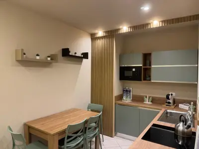 Cucina o angolo cottura di Angel house airport