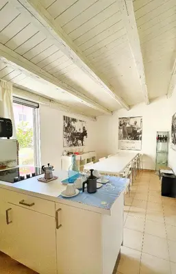 Cucina o angolo cottura di Pantalica Rooms Affittacamere Sortino Siracusa