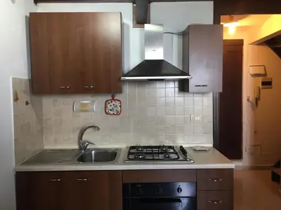 Cucina o angolo cottura di Tolomei House Holidays Sea View