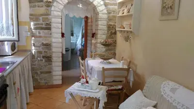 Cucina o angolo cottura di Casa sul Mare vicino Marzamemi