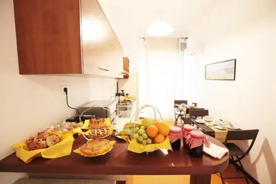 Cibo presso il bed & breakfast o nelle vicinanze