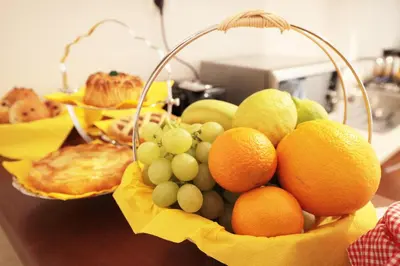 Cibo presso il bed & breakfast o nelle vicinanze