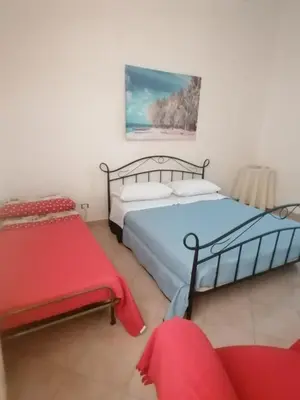 Letto o letti in una camera di L'anima della Natura