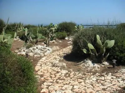 Paesaggio naturale nelle vicinanze della casa vacanze