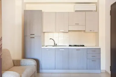 Cucina o angolo cottura di Hotel San Martino