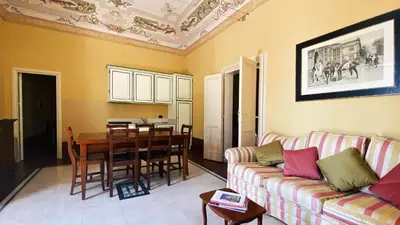 Area soggiorno di Palazzo Gambuzza
