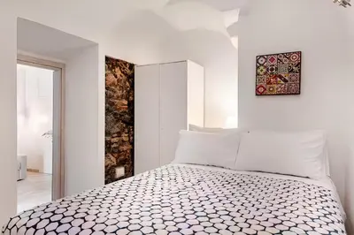 Letto o letti in una camera di Apollo Home