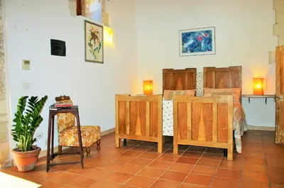 Letto o letti in una camera di Vinciucci