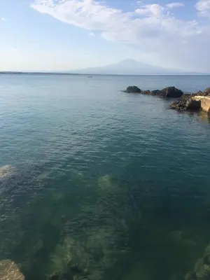 Paesaggio naturale nelle vicinanze della villa