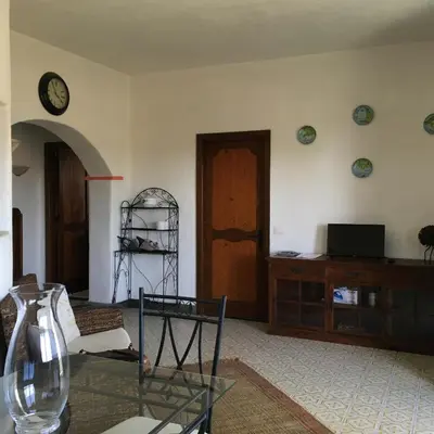 TV o dispositivi per l'intrattenimento presso Villa Baia del Riccio