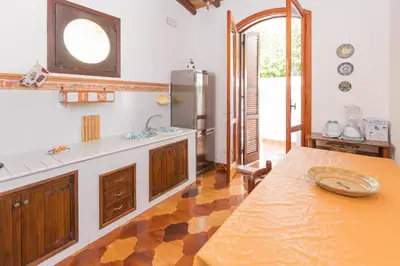 Cucina o angolo cottura di Villa Melisa