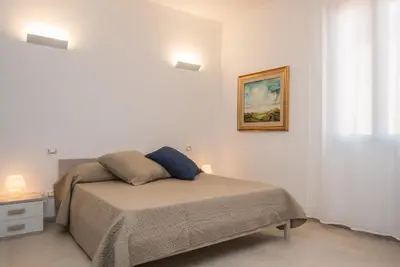 Letto o letti in una camera di B&B Villa Ziella
