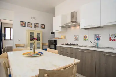 Cucina o angolo cottura di B&B Villa Ziella